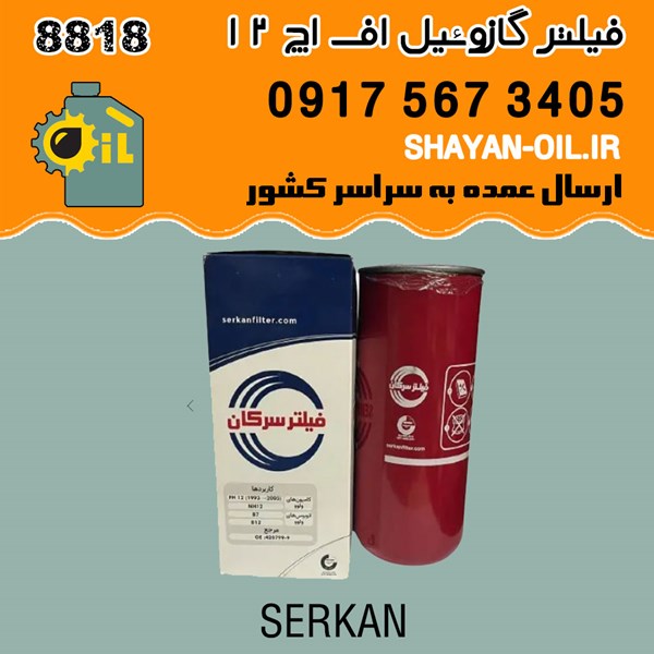 فیلتر گازوئیل اف اچ 12 / FH 12